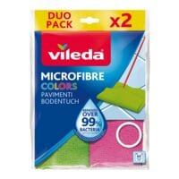 Vileda 2er-Pack Mikrofaser Bodentuch Colors