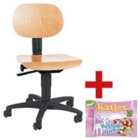 Topstar Arbeitsdrehstuhl »Tec 11« ohne Armlehnen inkl. Fruchtgummi »Yoghurt-Gums« 175 g