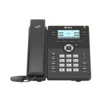 tiptel Schnurgebundenes Telefon »Htek UC912G« schwarz-silber