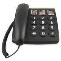 DORO GMBH Schnurgebundenes Telefon »PhoneEasy 331ph« schwarz DORO GMBH Schnurgebundenes Telefon »PhoneEasy 331ph« schwarz