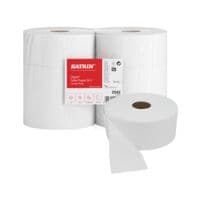 6x Katrin Toilettenpapier Grorolle Gigant M2 2-lagig, wei - 1 Pack mit 6 Jumbo-Rollen