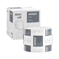 36x Katrin Toilettenpapier Grorolle PLUS System 2-lagig, wei - 1 Pack mit 36 Jumbo-Rollen
