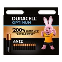Duracell 12er-Pack Batterien »Optimum« Mignon / AA