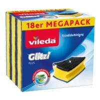 Vileda 18er-Pack Topfreiniger Glitzi Plus mit Antibac