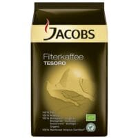 Jacobs Bio Kaffee gemahlen Tesoro 1 kg