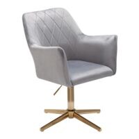 Wohnling Esszimmerstuhl Samt drehbar