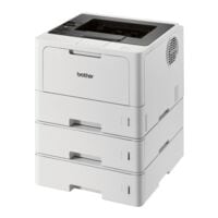 Brother HL-L5210DNTT Laserdrucker, A4 schwarz wei Laserdrucker, 1200 x 1200 dpi, mit LAN