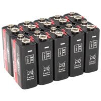 Ansmann 10er-Pack Batterien INDUSTRIAL E-Block 9,0 V