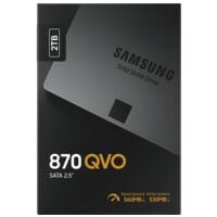Samsung 870 QVO 2 TB, interne SSD-Festplatte, 6,35 cm (2,5 Zoll)