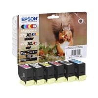 Epson 6-tlg. Tintenpatronen-Multipack 378XL/478XL /T379D4