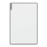 Playroom Whiteboard emailliert, 75x50 cm