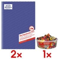 Avery Zweckform 2x Bautagesbericht 1777 inkl. Fruchtgummi Color-Rado Party Box 750 g