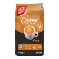 Gut und Gnstig Kaffeebohnen Crema Gustoso 1 kg