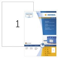 Herma 80er-Pack Inkjet-Etiketten 10782 permanent haftend A4