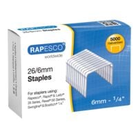 RAPESCO 5000er-Pack verzinkte Heftklammern 26/6mm