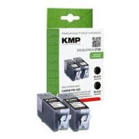 KMP 2er-Pack Tintenpatrone ersetzt Canon PGI-520