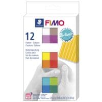 FIMO 12er-Pack Modelliermasse Fimo soft - Materialpackung Brilliant