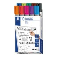 Staedtler 10er-Pack Whiteboard-Marker Lumocolor 351