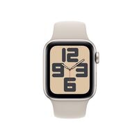 Apple Smartwatch Watch SE (GPS + Cellular) 40 mm Starlight Aluminium