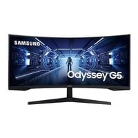 Samsung Odyssey G5 VA Monitor, 86 cm (33,9''), 21:9, UWQHD, HDMI, DisplayPort, Audio Out
