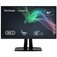ViewSonic ColorPro VP3256-4K IPS Monitor, 81,3 cm (32''), 16:9, Ultra HD (4K), DisplayPort, 2x HDMI, 3x USB, USB Typ C