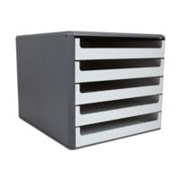 M und M Schubladenbox La Prima (Korpus anthrazit)