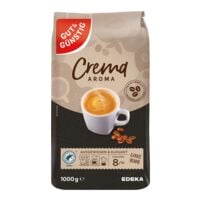 Gut und Gnstig Kaffee Kaffeebohnen Caff Crema 1kg