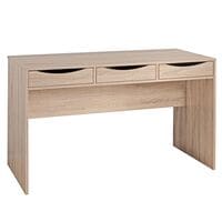 Wohnling Schreibtisch »MASSA« 120 cm, Wangen-Fuß sonoma-eiche
