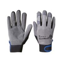 KCL by Honeywell Mechanikerhandschuhe RewoMech 641 Kunstleder, Tyvek, Gre L grau / schwarz / blau