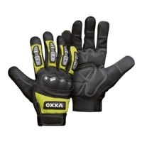 Mechaniker-Handschuhe X-Mech 51-620 Kunststoff (Mischgewebe), Gre XL schwarz / neon-gelb
