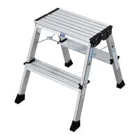 Krause Doppel-Klapptritt MONTO Rolly 2x 2 Stufen gelb