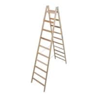 Krause Holz Doppelleiter »STABILO« 2x 10 Sprossen