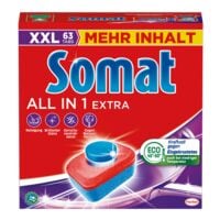 Somat Geschirrspltabs All in 1 Extra 63 Tabs