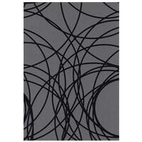 JUNG Geschenkpapier Pablo grau / schwarz 50 cm x 50 m