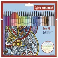 Stabilo 24er-Pack Faserschreiber Pen 68