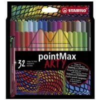 Stabilo 32er-Pack Filzstifte pointMax ARTY farbsortiert