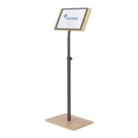Rocada Hhenverstellbares Informationsdisplay Natural A4