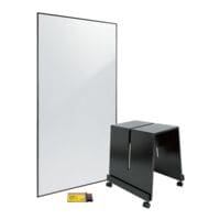 Whiteboard Meet up 90 x 180 cm inkl. Whiteboard Stand und 4er-Pack Board-Marker