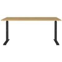 Germania Schreibtisch hhenverstellbar (mechanisch) Agenda Home 120 cm, C-Fu