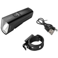 Ansmann LED Fahrradbeleuchtung wiederaufladbar »Bikelight Front LED 100 Lux« schwarz