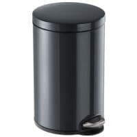 Durable Mlleimer Slow Motion 12 Liter anthrazit