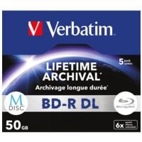 Verbatim 5er-Pack Blu-ray Rohlinge BD-R 50 GB bedruckbar