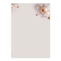 Sigel Motiv-Papier Christmas in rose gold A4