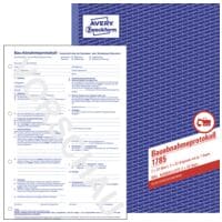 Avery Zweckform Bauabnahmeprotokoll A4 selbstdurchschreibend 2x32 Blatt