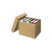 Nestler 20 Kartons mit Deckel - 43.8 x 38.5 x 33.6 Nestler 20 Kartons mit Deckel - 43.8 x 38.5 x 33.6