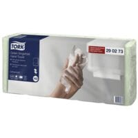 Papierhandtücher Tork Advanced H3 C&C 2-lagig, grün, 24,8 cm x 23,0 cm mit Z-Falzung - 3750 Blatt gesamt