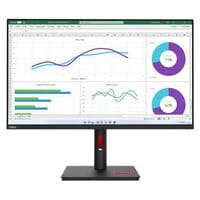 Lenovo ThinkVision T32p-30 IPS Monitor, 80,0 cm (31,5''), 16:9, Ultra HD (4K), DisplayPort, HDMI, USB-Hub (4x USB), USB Typ C, Ethernet (LAN)