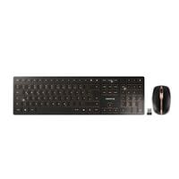 Cherry Tastatur-Maus-Set DW 9100 SLIM schwarz