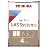 Toshiba N300 4 TB, interne HDD-Festplatte mit NAS, 8,9 cm (3,5 Zoll)