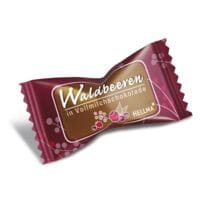 Hellma Schokokugeln Waldbeere - 380 Stck